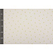 Oeko-Tex® Coton Double Gaze Tissu Mini Feuilles Blanc Oeko-Tex® Coton Double Gaze Tissu Mini Feuilles Blanc