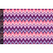 Oeko-Tex®  Elástico Popelina ZigZag Multi Morado