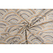 Oeko-Tex® Stretch Popeline Waves Multicolore Blu Oeko-Tex® Stretch Popeline Waves Multicolore Blu