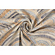 Oeko-Tex® Stretch Popeline Waves Multicolore Bleu Oeko-Tex® Stretch Popeline Waves Multicolore Bleu