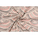 Oeko-Tex® Elástico Popelina Waves Multi Rojo Oeko-Tex® Elástico Popelina Waves Multi Rojo