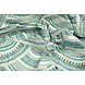 Oeko-Tex® Stretch Popeline Waves Multicolore Vert Oeko-Tex® Stretch Popeline Waves Multicolore Vert