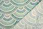 Elástico Popelina Waves Multi Verde Elástico Popelina Waves Multi Verde