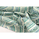 Oeko-Tex® Elástico Popelina Waves Multi Verde Oeko-Tex® Elástico Popelina Waves Multi Verde