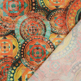 Oeko-Tex®  Stretch Popeline Mandala Multi-2 Oeko-Tex®  Stretch Popeline Mandala Multi-2