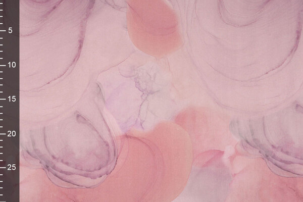 Oeko-Tex®  Stretch Poplin Aquarel Lila