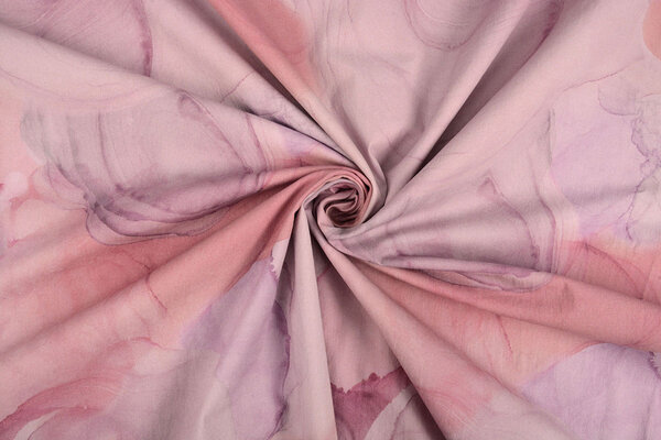 Oeko-Tex® Stretch Popeline Aquarel Lilas Oeko-Tex® Stretch Popeline Aquarel Lilas