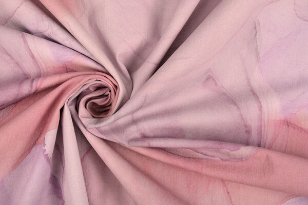 Oeko-Tex®  Stretch Popeline Aquarel Flieder