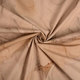 Oeko-Tex®  Stretch Poplin Aquarel Brown Oeko-Tex®  Stretch Poplin Aquarel Brown