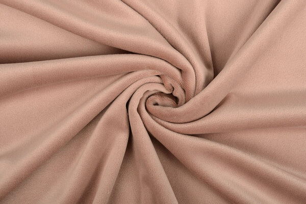 Oeko-Tex®  Terciopelo Elástico Empolvado Oscuro Rosa