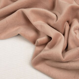 Oeko-Tex®  Velours Stretch Donker Poeder Roze Oeko-Tex®  Velours Stretch Donker Poeder Roze