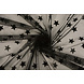 Fin Tulle Étoiles Noir