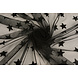 Fine Tulle Stelle Nero