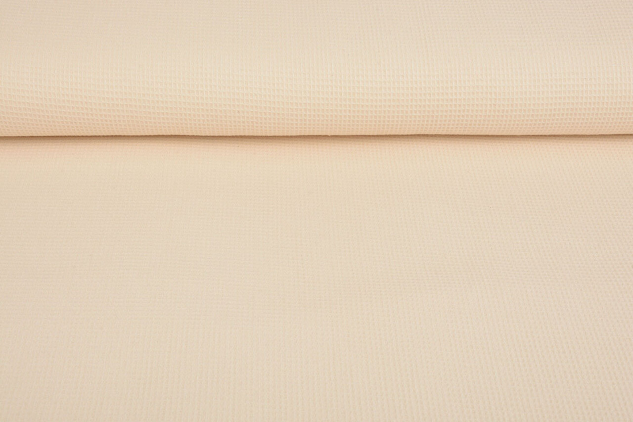 Oeko-Tex®  Waffelpiqué Baumwolle Champagne Rose