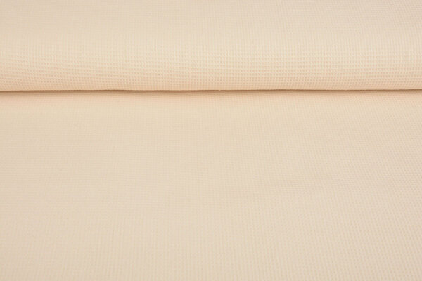 Oeko-Tex®  Waffelpiqué Baumwolle Champagne Rose