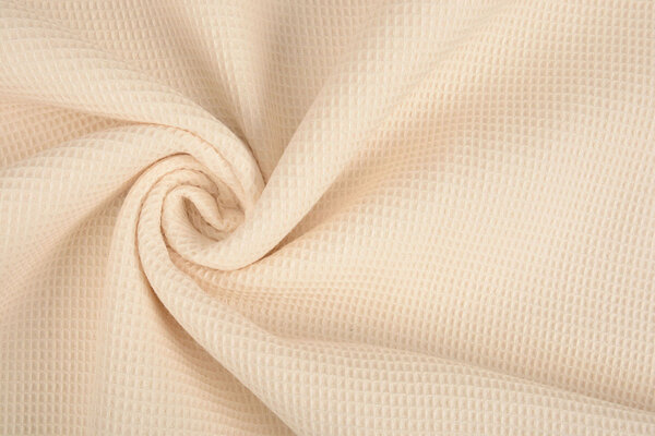 Oeko-Tex®  Waffelpiqué Baumwolle Champagne Rose