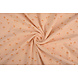 Oeko-Tex® Coton Double Gaze Tissu Mini Palm Saumon Oeko-Tex® Coton Double Gaze Tissu Mini Palm Saumon