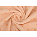 Oeko-Tex® Tessuto di Mussola Mini Palm Salmone Oeko-Tex® Tessuto di Mussola Mini Palm Salmone