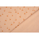 Oeko-Tex® Tela de Muselina Mini Palmera Salmón Oeko-Tex® Tela de Muselina Mini Palmera Salmón