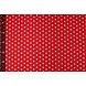 Oeko-Tex® Popeline Petit Étoiles Rouge Oeko-Tex® Popeline Petit Étoiles Rouge