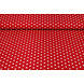 Oeko-Tex® Popeline Petit Étoiles Rouge Oeko-Tex® Popeline Petit Étoiles Rouge