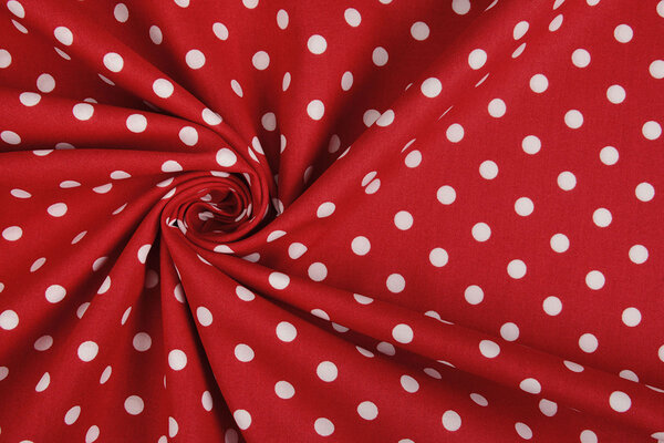 Oeko-Tex®  Poplin Dots Red
