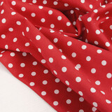 Oeko-Tex®  Poplin Dots Rood