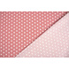 Oeko-Tex® Popeline Petit Stelle Rosa Antico Oeko-Tex® Popeline Petit Stelle Rosa Antico