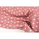 Oeko-Tex® Popelina Petit Estrellas Rosa Antiguo Oeko-Tex® Popelina Petit Estrellas Rosa Antiguo