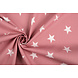 Oeko-Tex® Popeline Stelle Rosa Antico Oeko-Tex® Popeline Stelle Rosa Antico