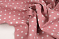 Popeline Dots Altrosa