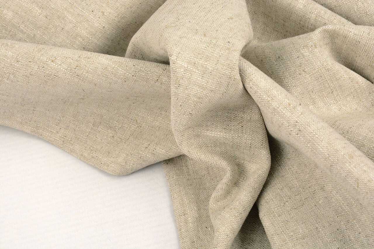 Oeko-Tex®  Washed Linen Naturel