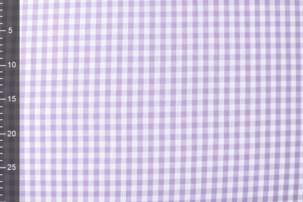 Gingham Check 8 mm Lilac Gingham Check 8 mm Lilac