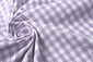 Gingham Check 8 mm Lilac