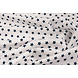 Oeko-Tex® Popeline Petit Étoiles Blanc Marine Oeko-Tex® Popeline Petit Étoiles Blanc Marine