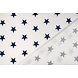 Oeko-Tex® Popelina Estrellas Blanco Azul Marino Oeko-Tex® Popelina Estrellas Blanco Azul Marino