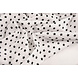 Oeko-Tex® Popelina Petit Estrellas Blanco Negro Oeko-Tex® Popelina Petit Estrellas Blanco Negro
