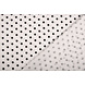 Oeko-Tex® Popeline Petit Stelle Bianco Nero Oeko-Tex® Popeline Petit Stelle Bianco Nero