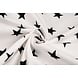 Oeko-Tex® Popeline Étoiles Blanc Noir Oeko-Tex® Popeline Étoiles Blanc Noir
