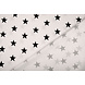 Oeko-Tex® Popelina Estrellas Blanco Negro Oeko-Tex® Popelina Estrellas Blanco Negro