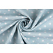 Oeko-Tex® Popeline Petit Stelle Azzurro Chiaro Oeko-Tex® Popeline Petit Stelle Azzurro Chiaro