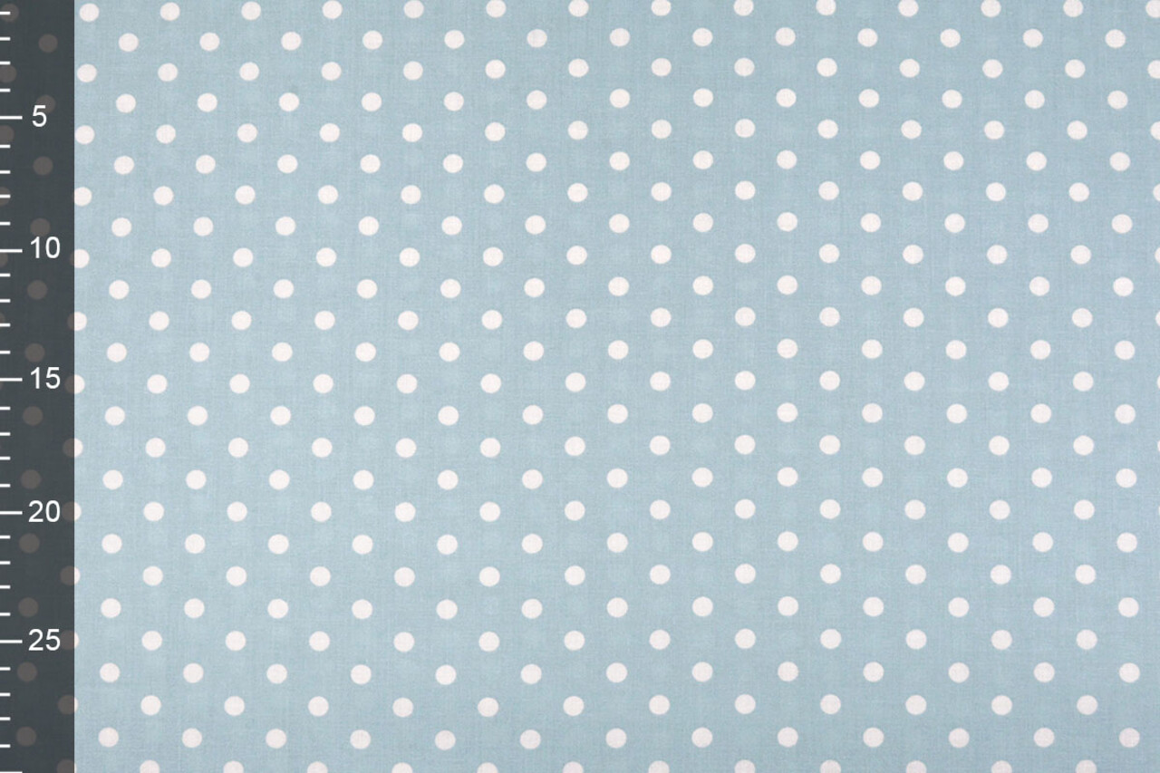 Oeko-Tex®  Poplin Dots Light Blue Oeko-Tex®  Poplin Dots Light Blue