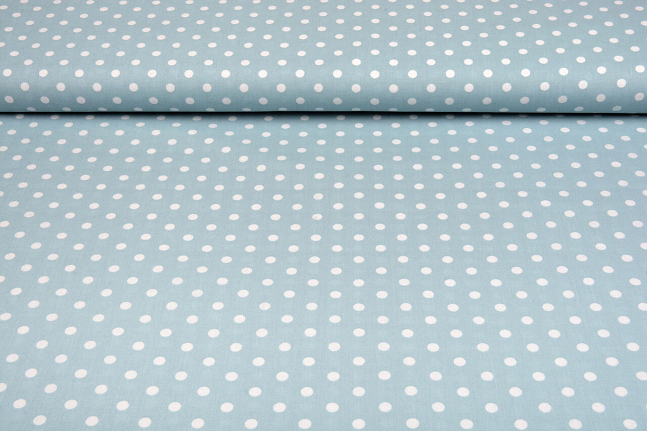 Oeko-Tex®  Poplin Dots Light Blue Oeko-Tex®  Poplin Dots Light Blue