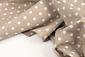 Poplin Dots Licht Taupe