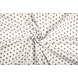 Oeko-Tex® Popelina Petit Estrellas Blanco Gris Oeko-Tex® Popelina Petit Estrellas Blanco Gris