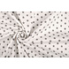 Oeko-Tex® Popeline Petit Stelle Bianco Grigio Oeko-Tex® Popeline Petit Stelle Bianco Grigio