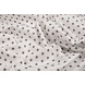 Oeko-Tex® Popelina Petit Estrellas Blanco Gris Oeko-Tex® Popelina Petit Estrellas Blanco Gris