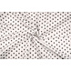 Oeko-Tex® Popeline Pois Blanc Gris Oeko-Tex® Popeline Pois Blanc Gris