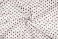 Popeline Pois Blanc Gris Popeline Pois Blanc Gris