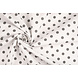 Oeko-Tex® Popeline Pois Bianco Grigio Oeko-Tex® Popeline Pois Bianco Grigio